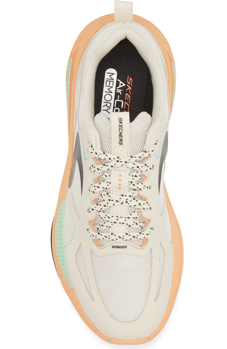 SKECHERS Octus Sneaker, Alternate, color, Ivory/ Orange