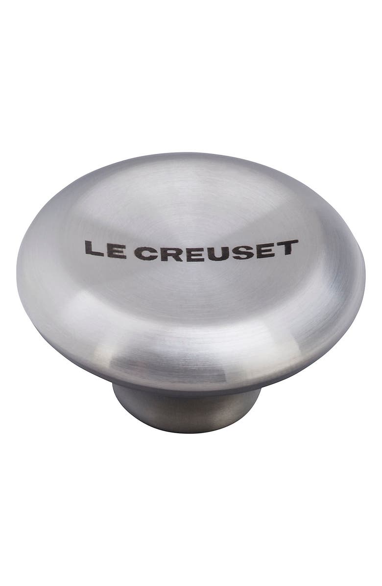 Le Creuset Small Signature Knob, Main, color, Stainless Steel