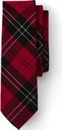 Lands' End School Uniform Kids Plaid To Be Tied Tie