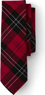 Lands' End School Uniform Kids Plaid To Be Tied Tie