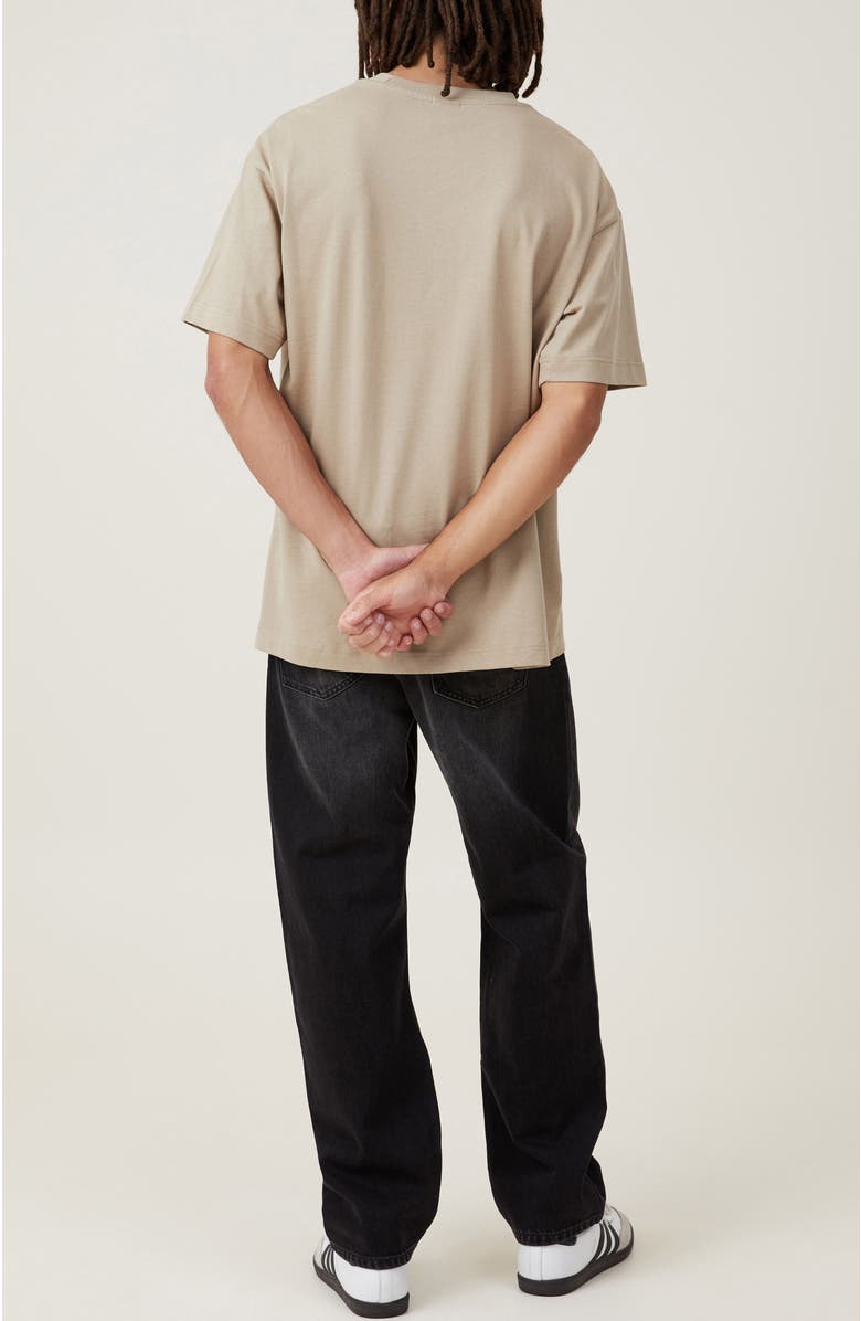 Cotton On Men's Baggy Jean, Alternate, color, Revolve Black