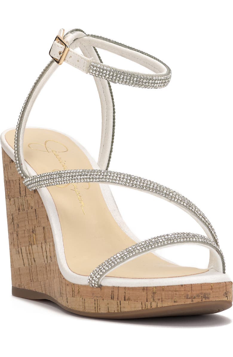 Jessica Simpson Tenley Ankle Strap Platform Wedge Sandal, Main, color,