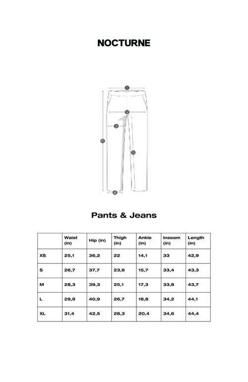 Nocturne Wide-leg Linen Pants In White