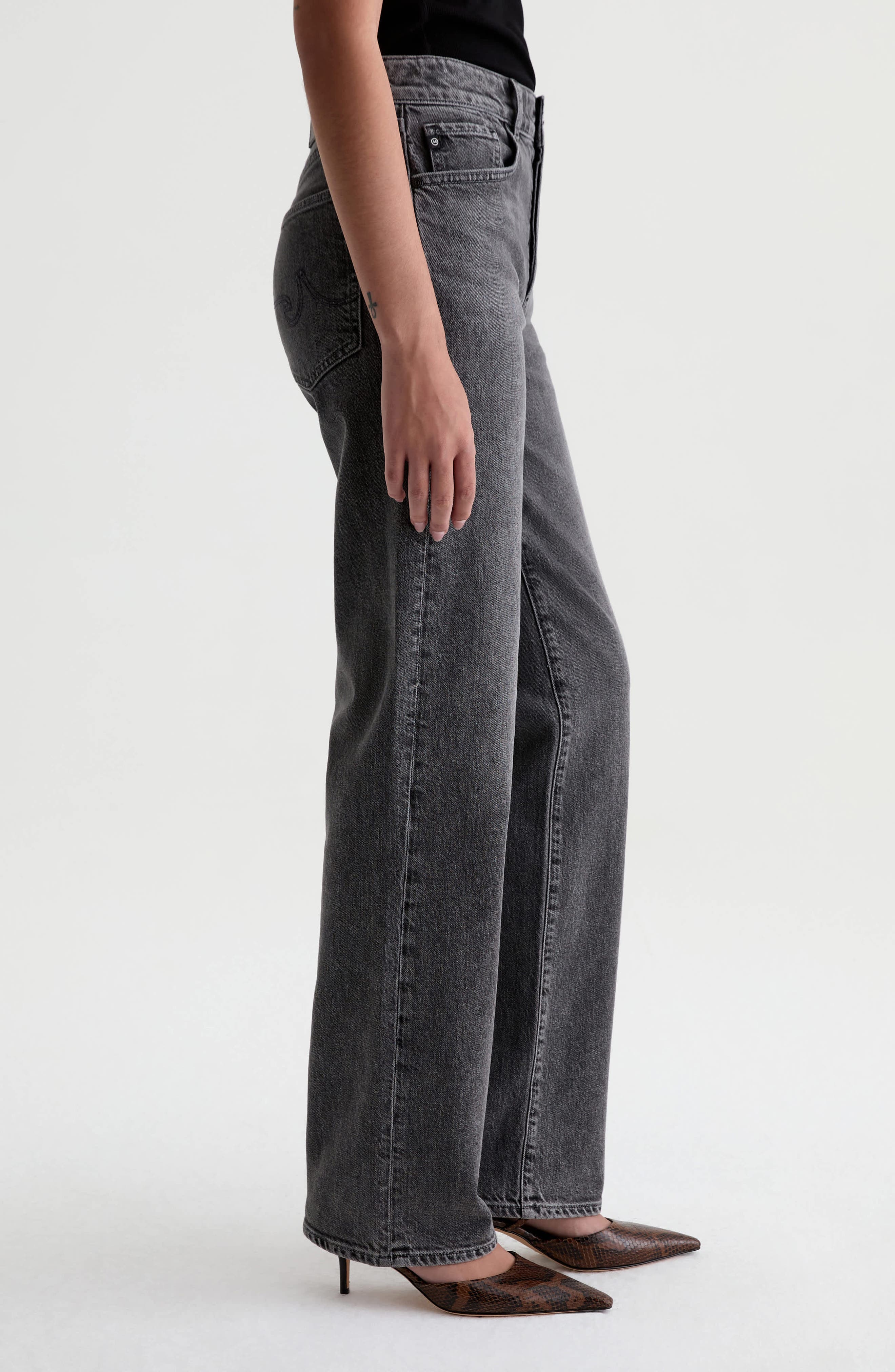 AG Sydney High Waist Straight Leg Jeans (Women) | Nordstrom