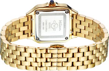 Women's Milan Diamond Dial Bracelet Watch, 27.5mm