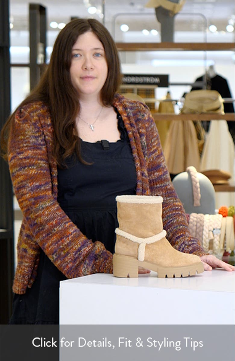 Lennox Genuine Shearling Bootie, sales video thumbnail