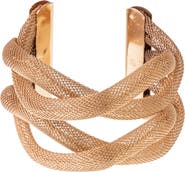 EYE CANDY LOS ANGELES Claudia Mesh Cuff Bracelet
