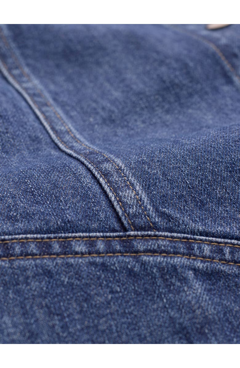 Celtic & Co. Denim Western Jacket, Alternate, color, Indigo Mid Wash