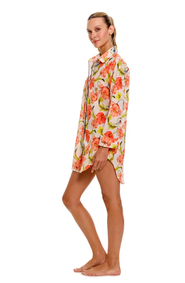 The Lazy Poet Sissy Floral Cotton Nightshirt, Alternate, color, 