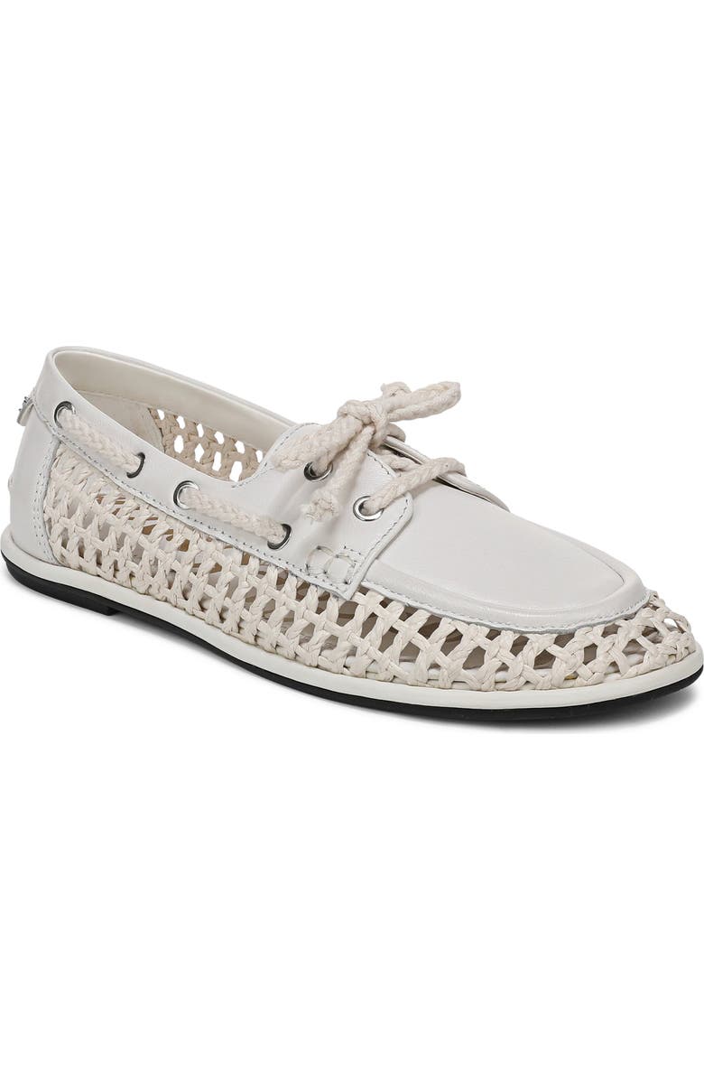Sam Edelman Bria Boat Shoe, Main, color, Bright White
