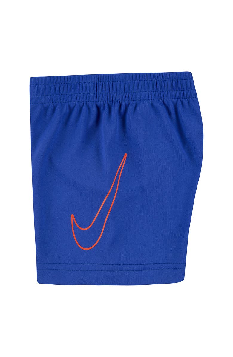 Nike Short & Shirt Set, Alternate, color, Hyper Royal