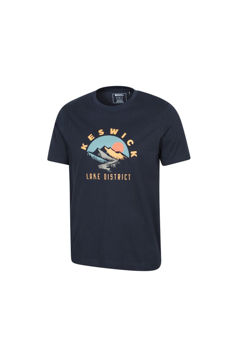 Keswick Short-Sleeved T-Shirt, Alternate, color, Navy
