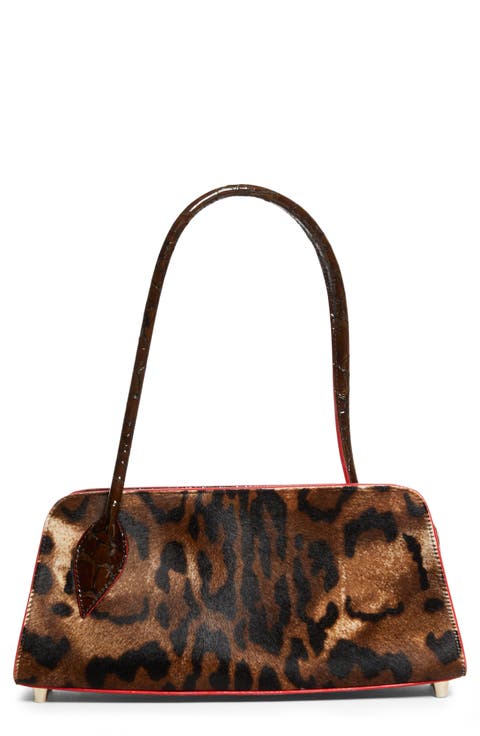 ショルダーバッグ・ポシェット CHRISTIAN LOUBOUTIN Woman Crossbody bags Brown 1255095 7051 Christian Louboutin - By My Side Crossbody Bag in Cuoio