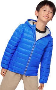 Rokka&Rolla Kids' Ultra Light Quilt Packable Down Jacket