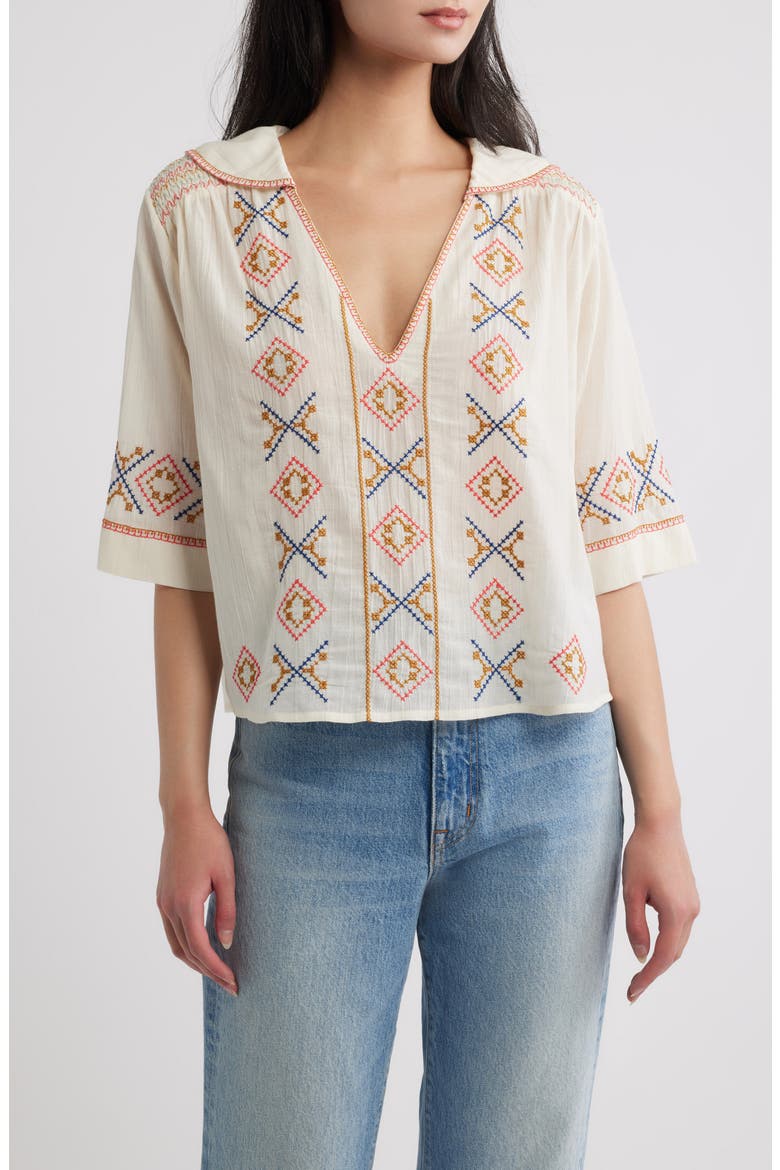The Sailor Top, Main, color, CREAM