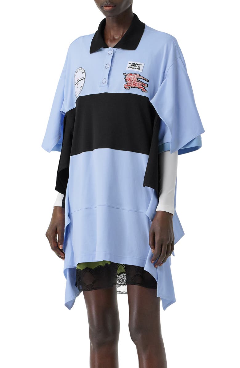 Burberry Logo Patch Polo, Main, color, 