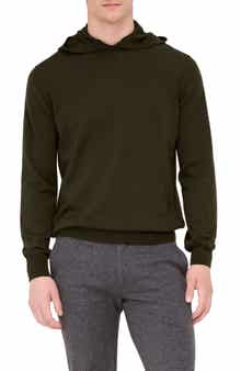 Merino Wool Hooded Sweater