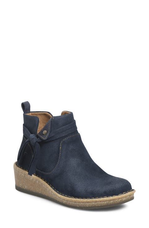 Vaughn Distressed Suede Bootie