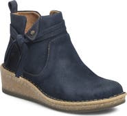 Børn Vaughn Distressed Suede Bootie