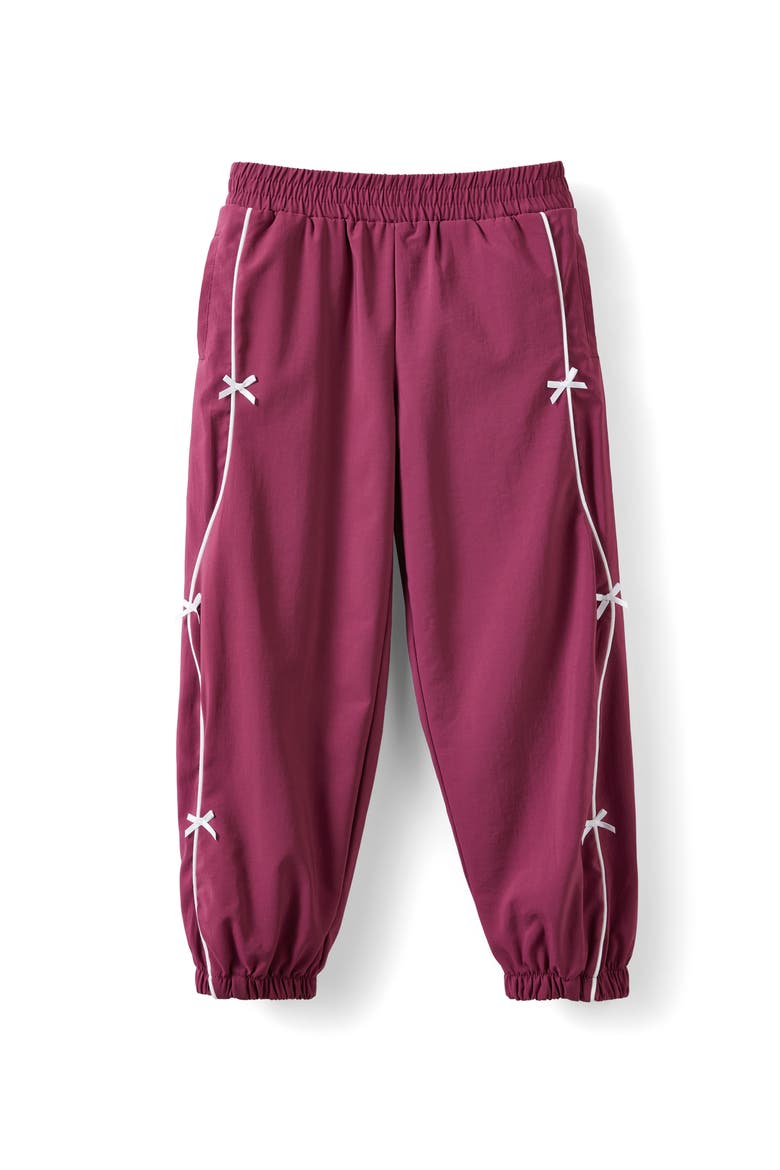Kid's Active Barrel Leg Pant, Main, color, Berry Jam