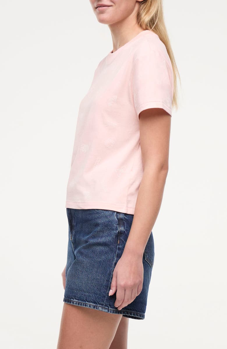 Wildfox Jaime Pasta Lover Graphic T-Shirt, Alternate, color, Chintz Rose