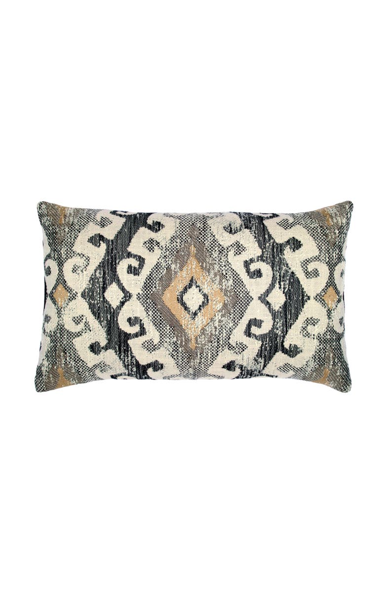 Elaine Smith Evolution Honey Jacquard Indoor & Outdoor Woven Accent Pillow, Main, color, Honey