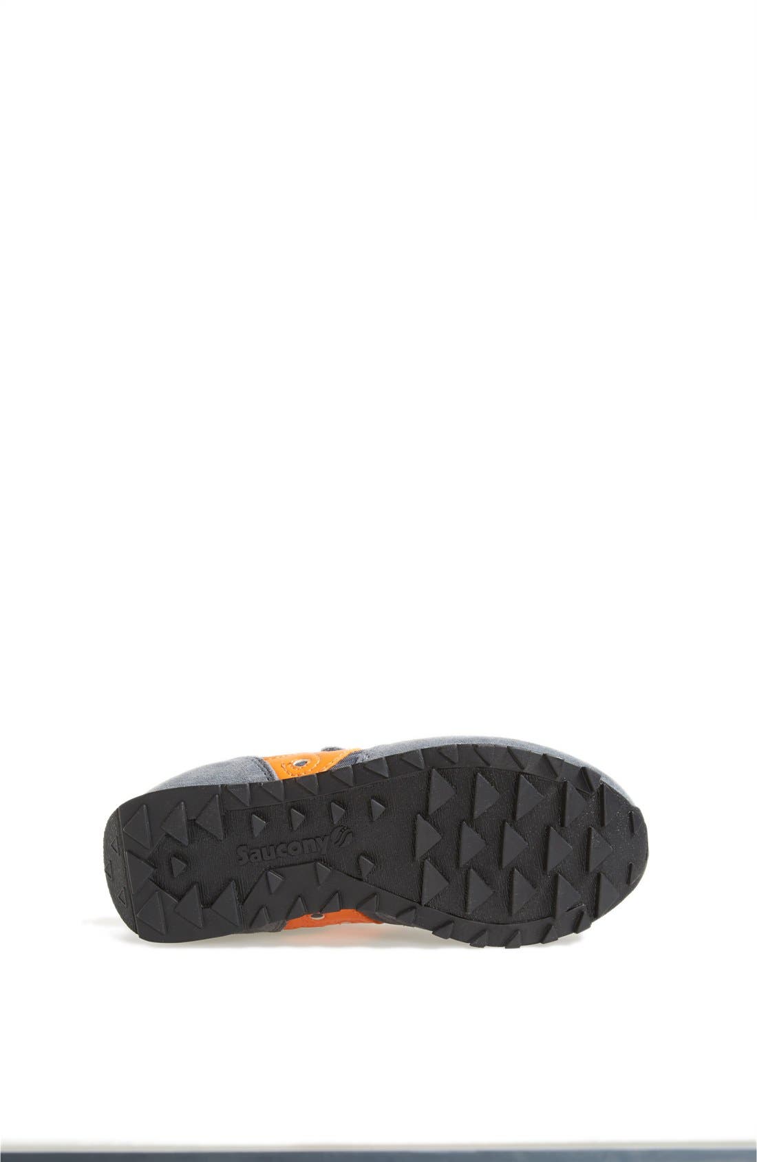 'Jazz' Sneaker, Alternate, color, GREY/ ORANGE