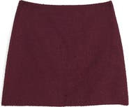 Madewell Tweed Miniskirt