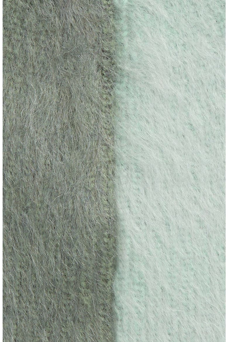 Yaya Brushed Colorblock One of a Kind Beanie, Alternate, color, BLUE/ GREEN