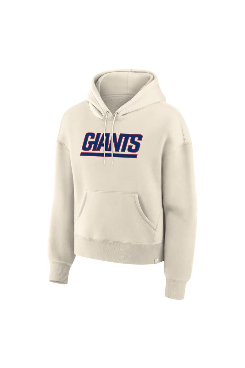 Women's Fanatics Cream New York Giants Dove Legacy Pullover Hoodie, Alternate, color, Cream