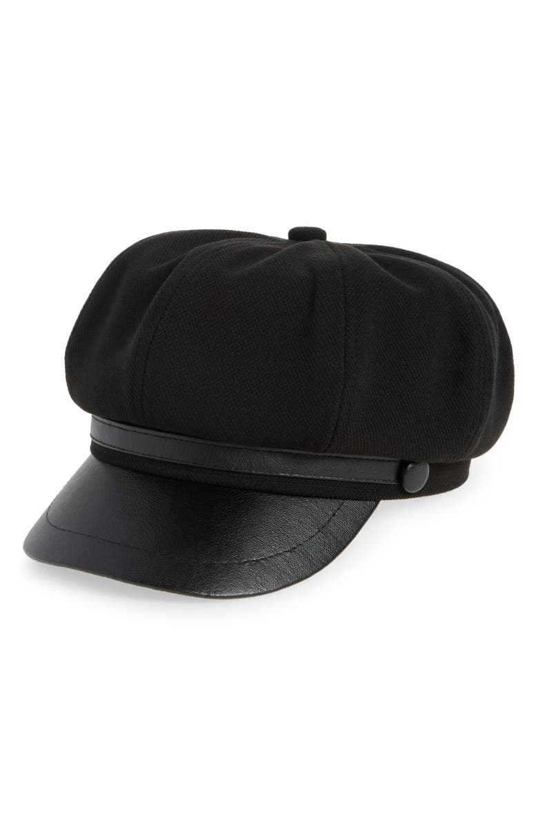 NORDSTROM RACK Everyday Cabbie Fiddler Cap, Main, color, 