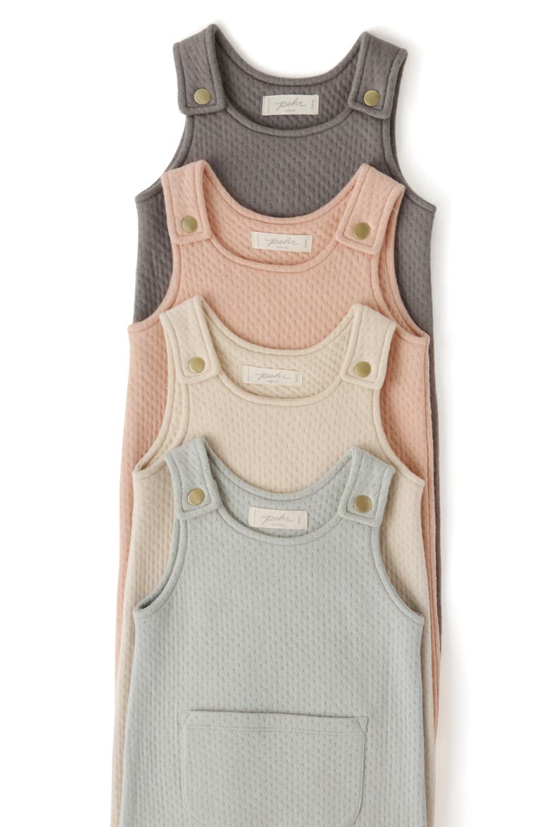 Cloud Organic Cotton Overalls, Alternate, color, SOFT SEA