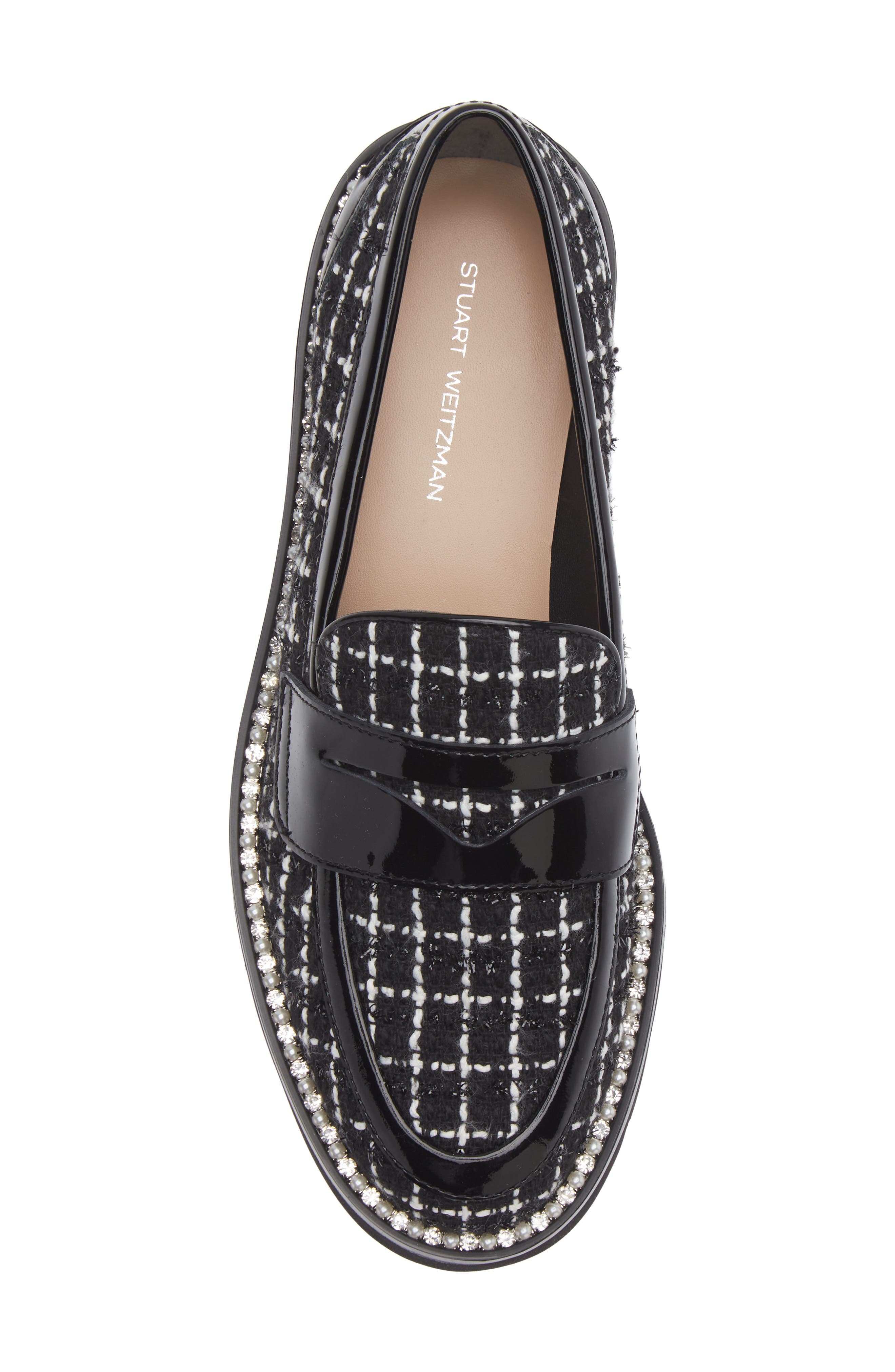 Monty Leather Loafer, Alternate, color, BLACK MULTI/ BLACK