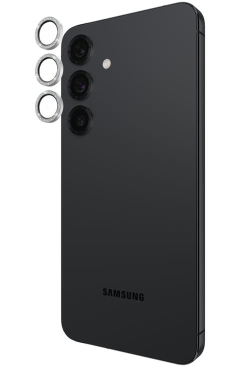 Aluminum Ring Camera Lens Glass Protector For Samsung Galaxy S25