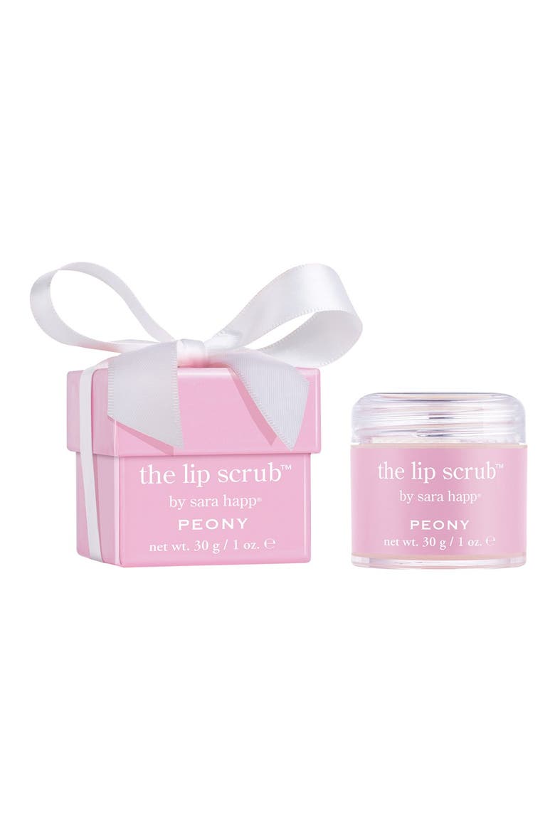 'The Lip Scrub™ - Peony' Lip Exfoliator (Limited Edition), Alternate, color, NO COLOR