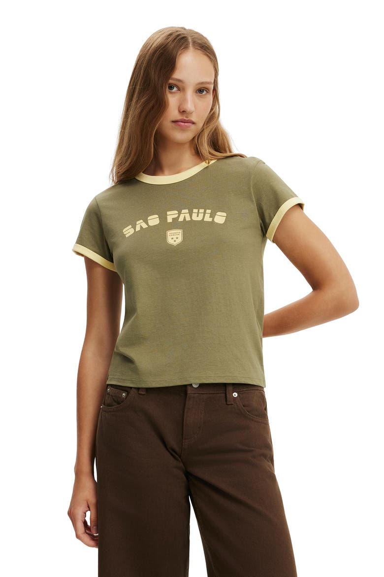 Women's The Original Graphic Tee, Main, color, Sao Paulo  Moss Agate