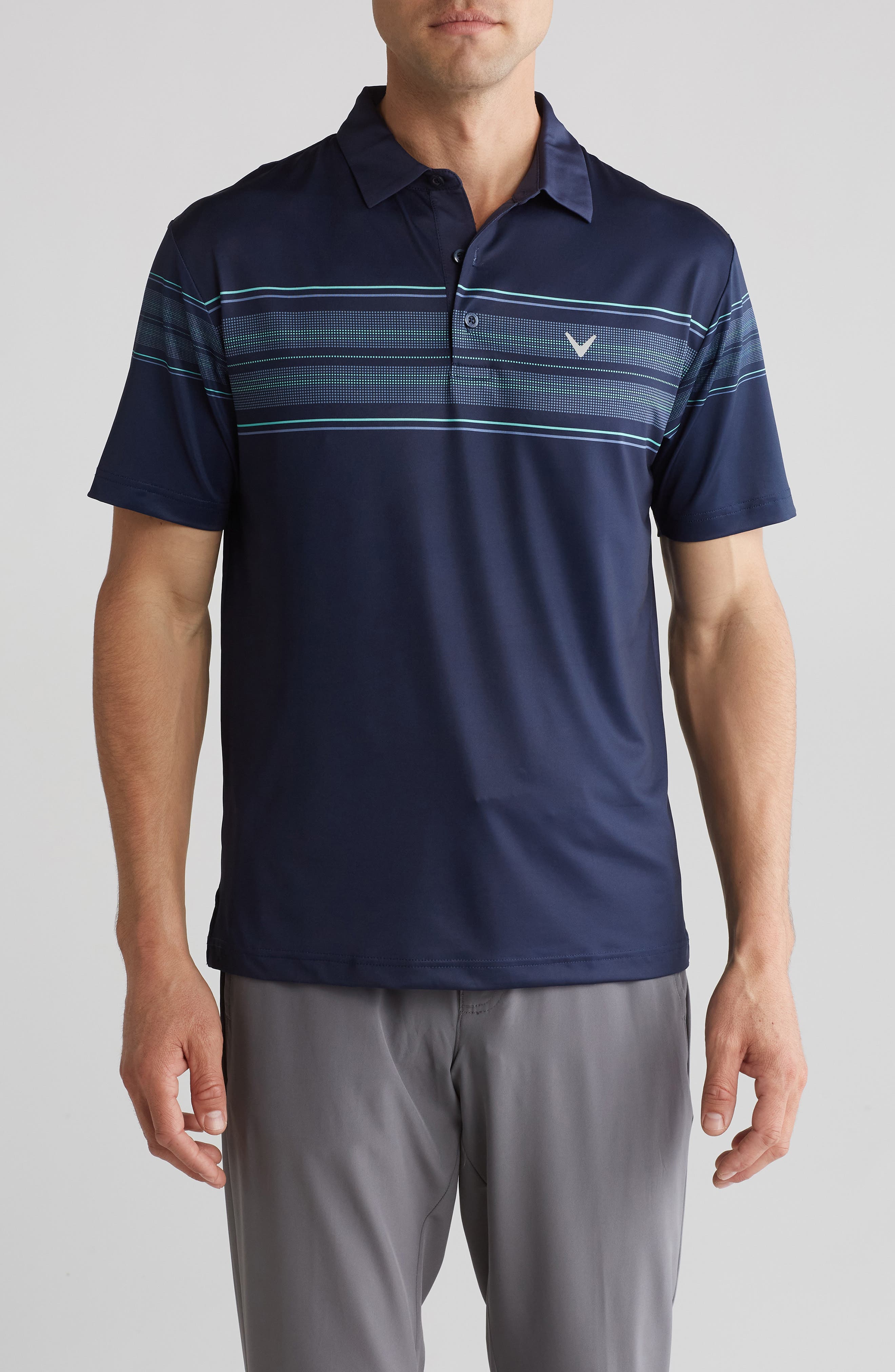 Callaway Golf® Mosaic Stripe Polo