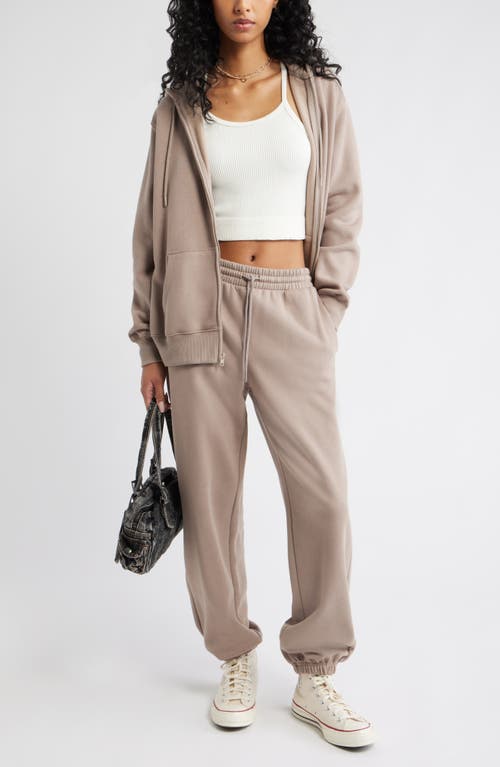 Bp. Oversize Fleece Joggers In Gold
