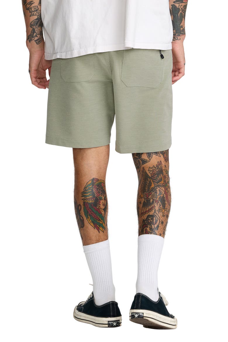 Brophy Hybrid Shorts, Alternate, color, LIGHT OLIVE