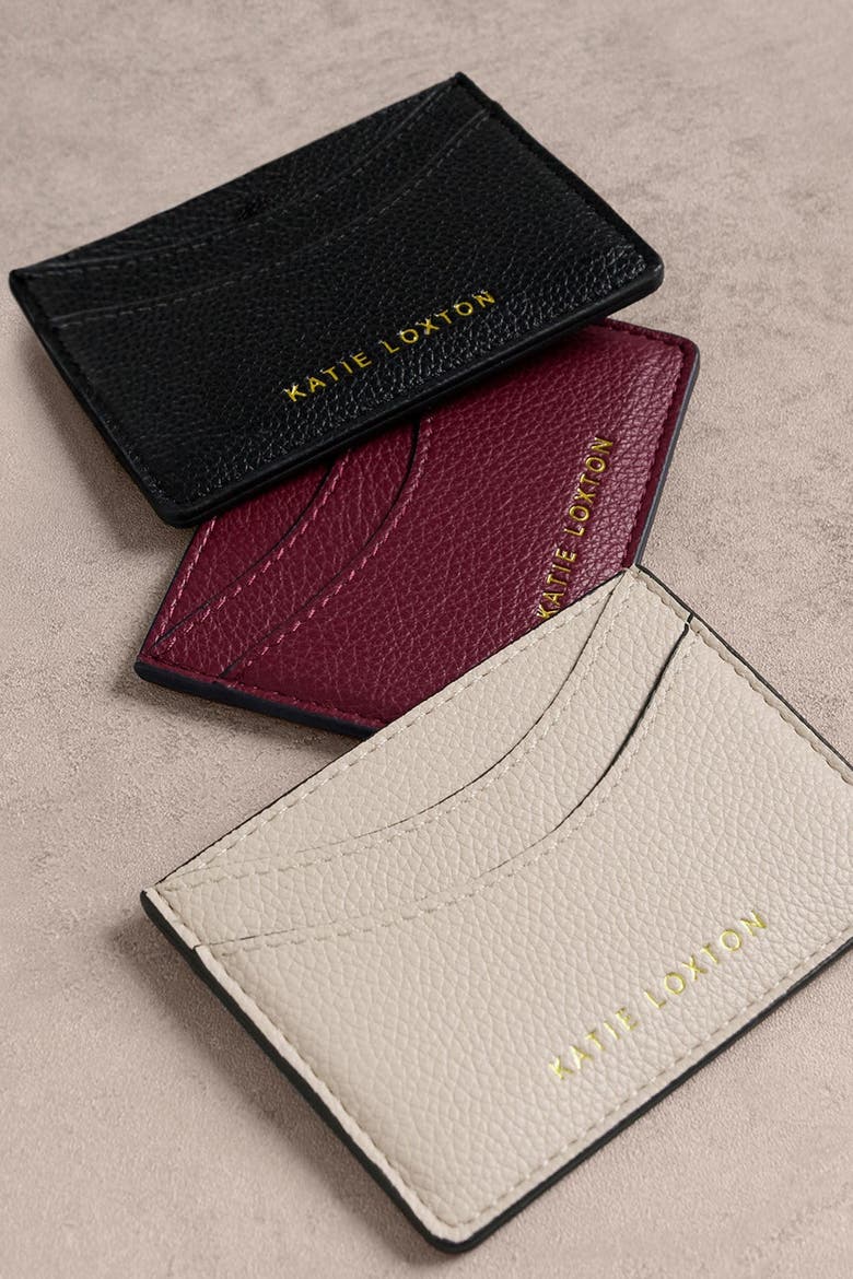 Alba Card Holder, Alternate, color, Cherry