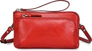 OLD TREND Dahlia Genuine Leather Compact Convertible Crossbody