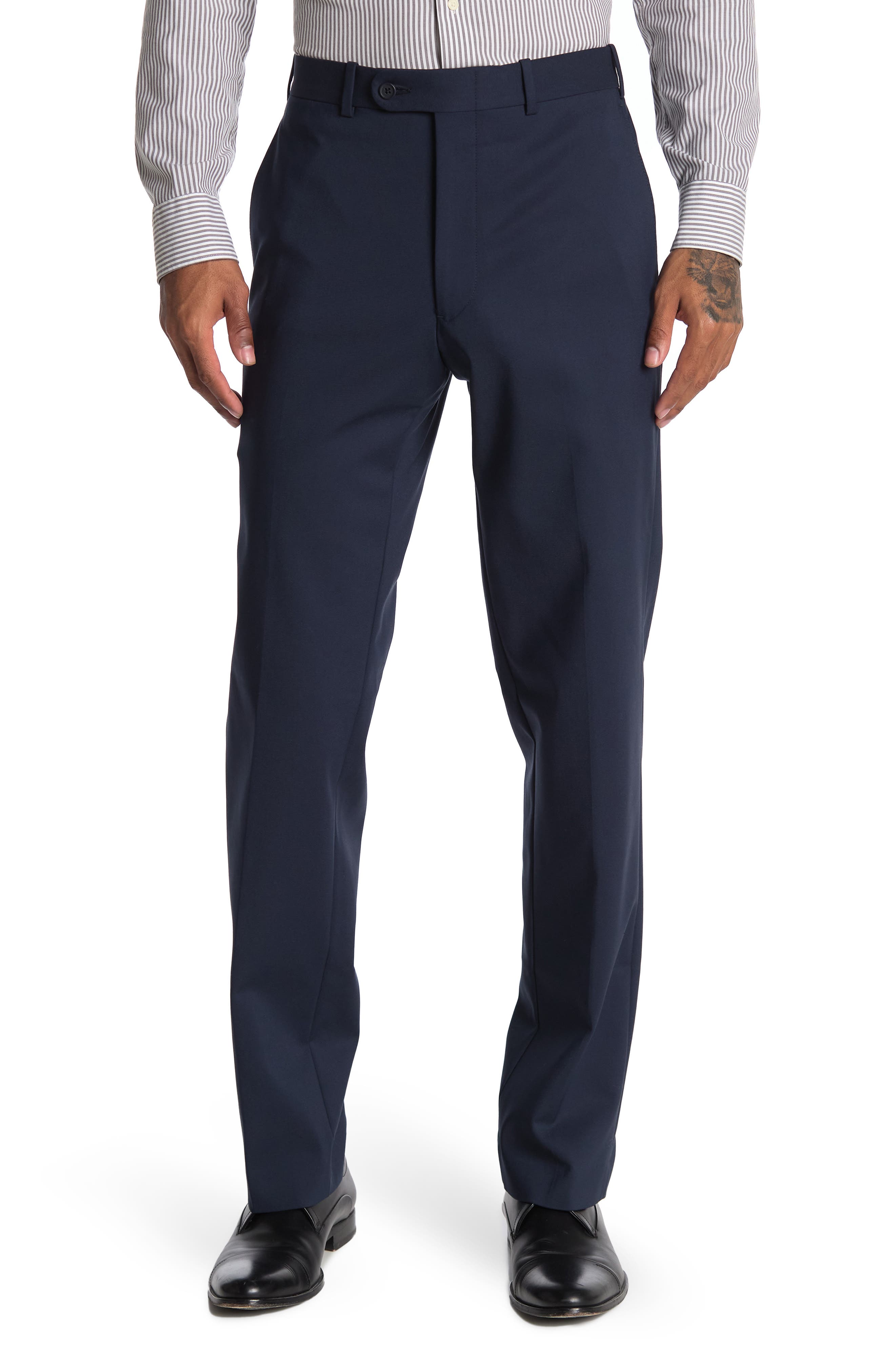JB Britches Torino Flat Front Trouser Pants (Men) | Nordstromrack