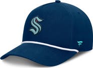 FANATICS Men's Fanatics Deep Sea Blue Seattle Kraken Authentic Pro Rink Roper A-Frame Adjustable Hat