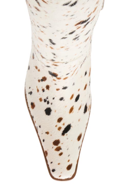Steve Madden Wescot Genuine Calf Hair Knee High Boot In Multi
