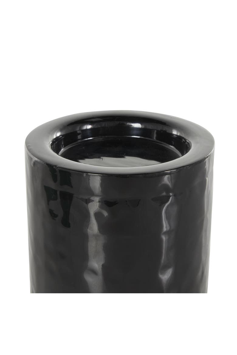 3-Piece Metal Candleholder Set, Alternate, color, GREEN
