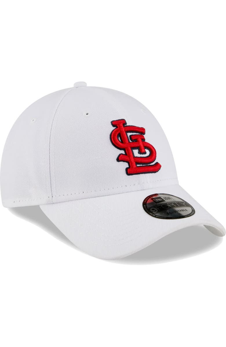 New Era Men's New Era White St. Louis Cardinals League II 9FORTY Adjustable Hat, Alternate, color, 