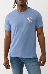 True Religion Mixed Logo Graphic T-Shirt