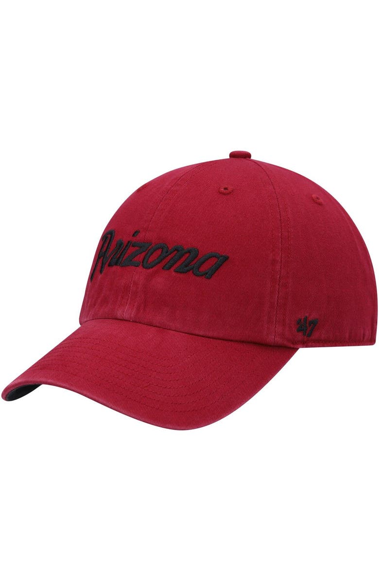 '47 Men's '47 Cardinal Arizona Cardinals Crosstown Clean Up Adjustable Hat, Main, color, 