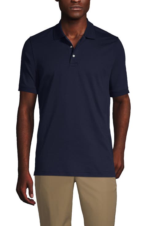 School Uniform  Long Sleeve Interlock Polo Shirt