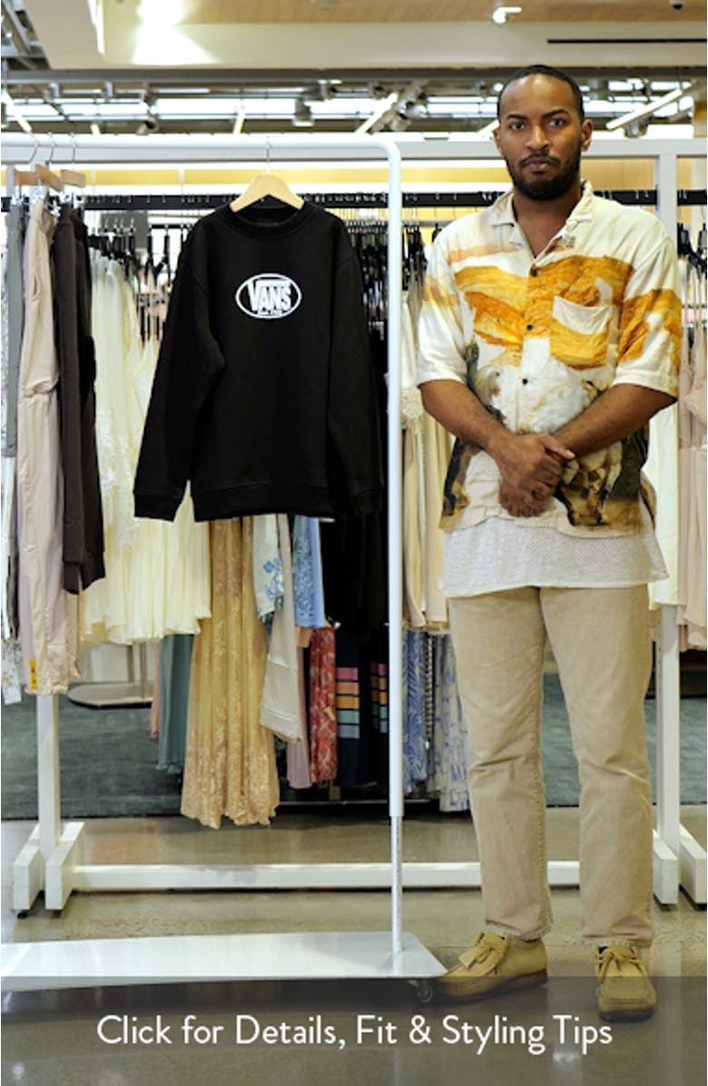 Kids' Classic Oval Logo Crewneck Sweatshirt, sales video thumbnail